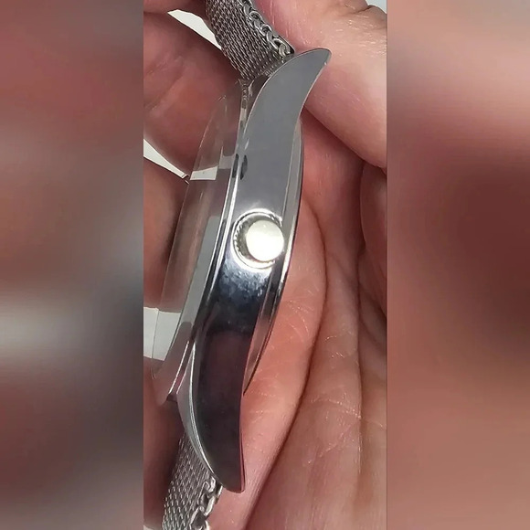 U.S. POLO ASSN. STAINLESS STEEL Silver Band White Dial Watch WORKS New Battery - Picture 9 of 13